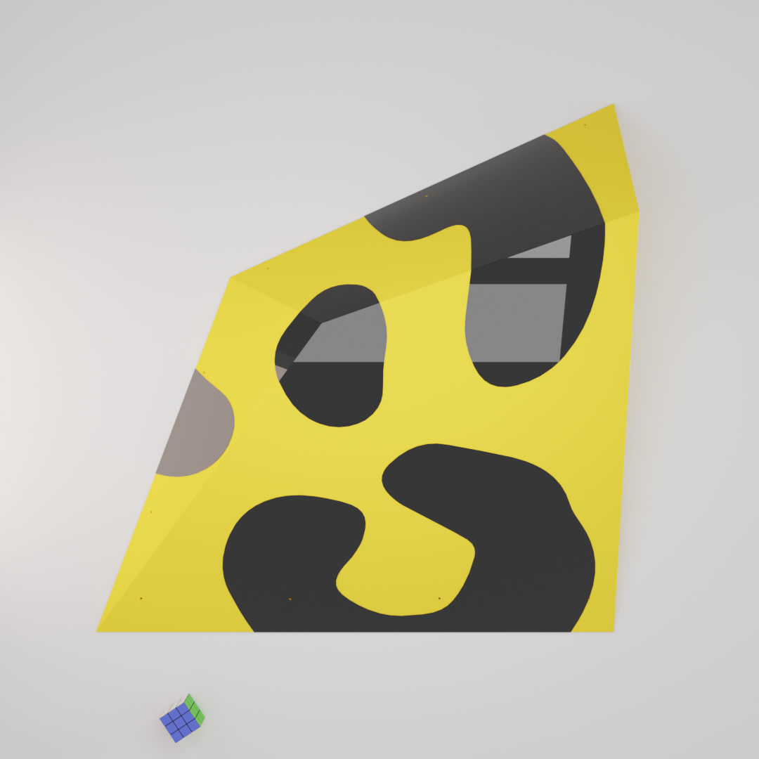 Shard Half Left XXL - Leopard