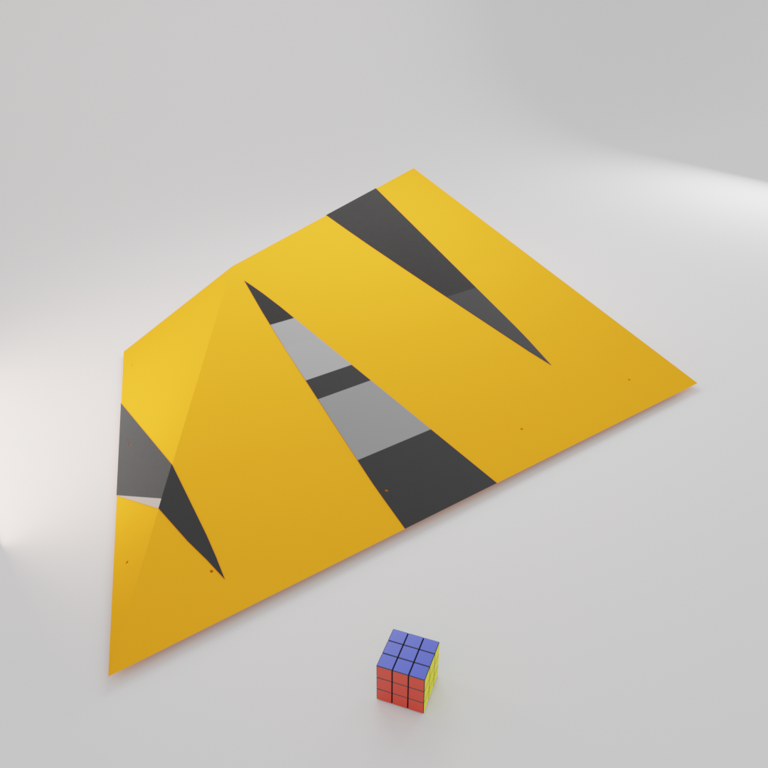 Shard Half Left XXXL - Tiger