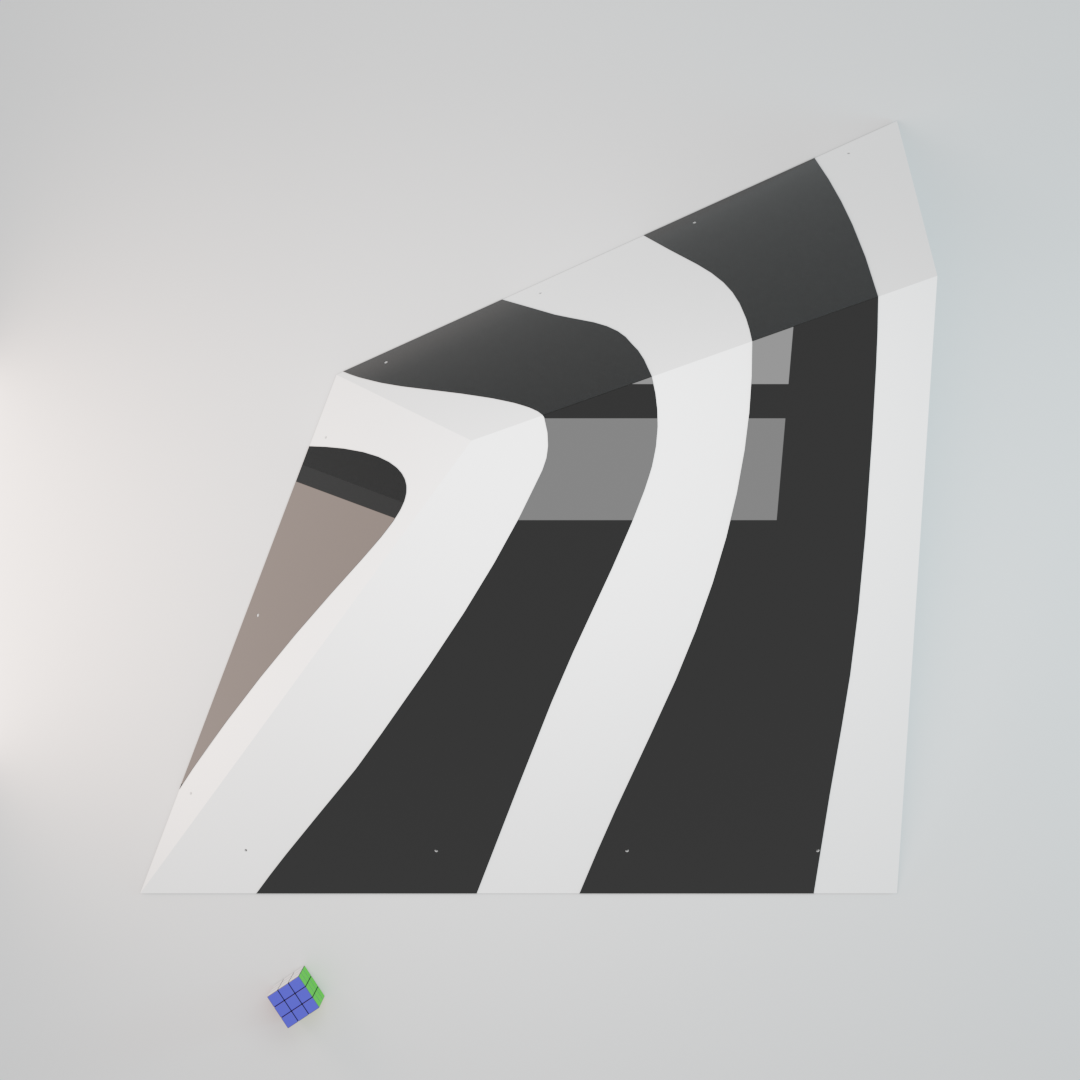 Shard Half Left XXXL - Zebra