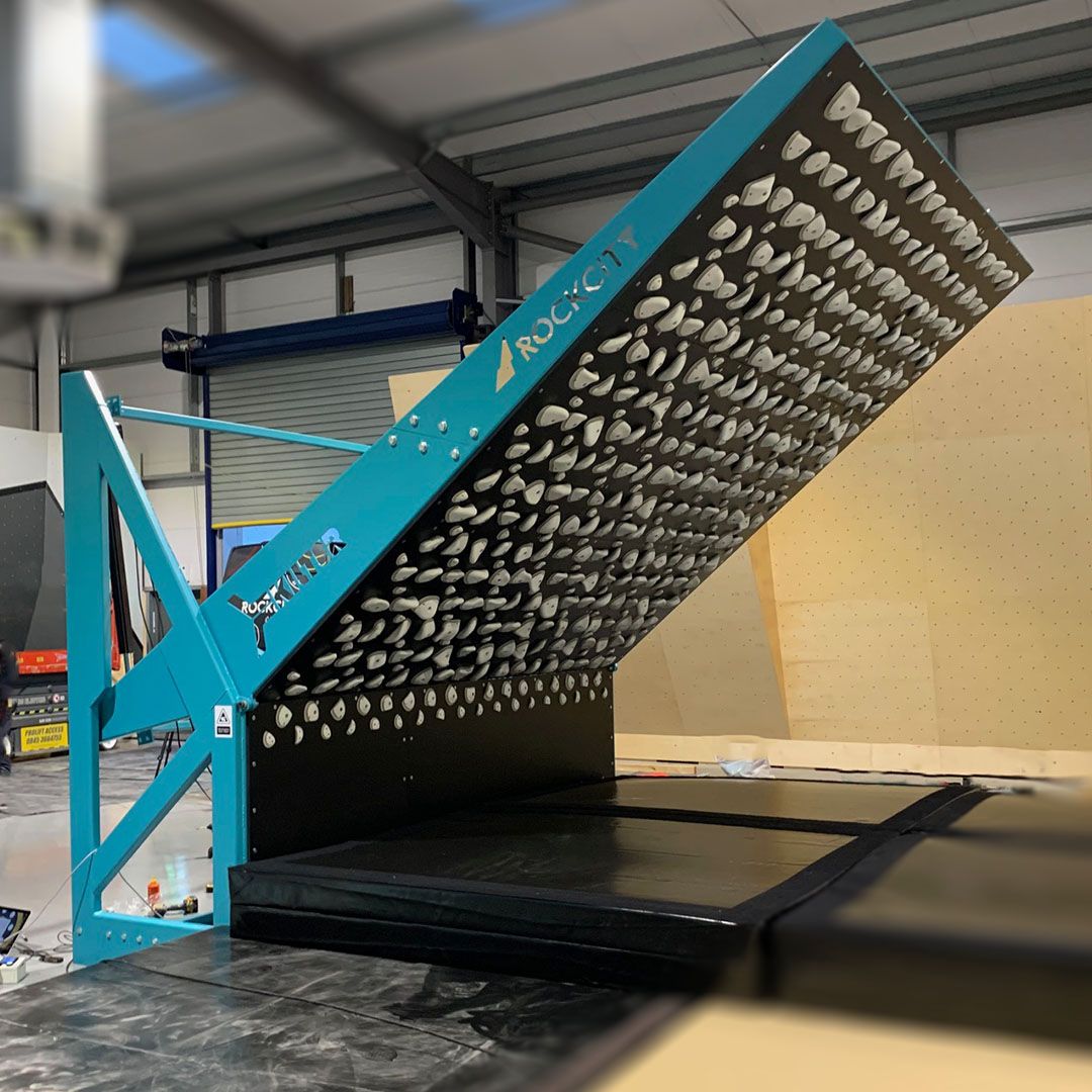 Rockcity - Electronically Adjustable Frame And Panels - Kilter Board 12 x 12 - 30-70 Degrees - Freestanding
