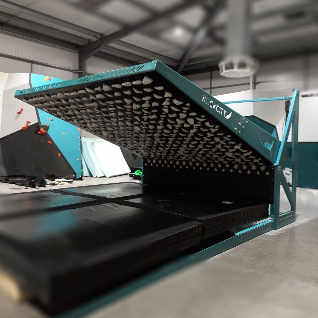 Rockcity - Electronically Adjustable Frame And Panels - Kilter Board 12 x 12 - 30-70 Degrees - Freestanding
