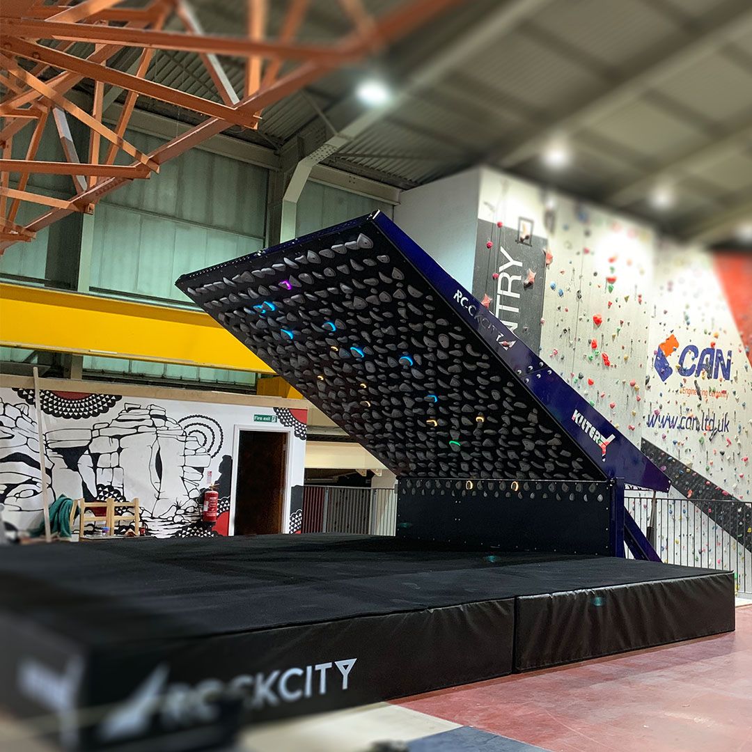 Rockcity - Electronically Adjustable Frame And Panels - Kilter Board 12 x 12 - 30-70 Degrees - Freestanding