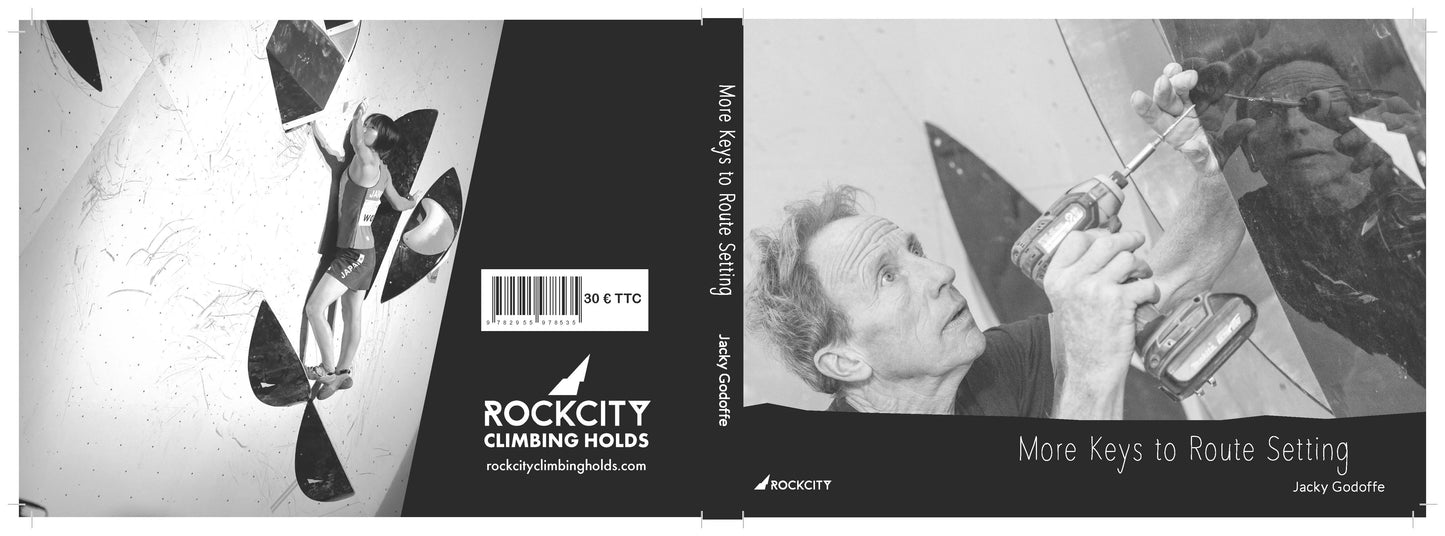 More Keys to Routesetting - Jacky Godoffe climbing hold - product photo