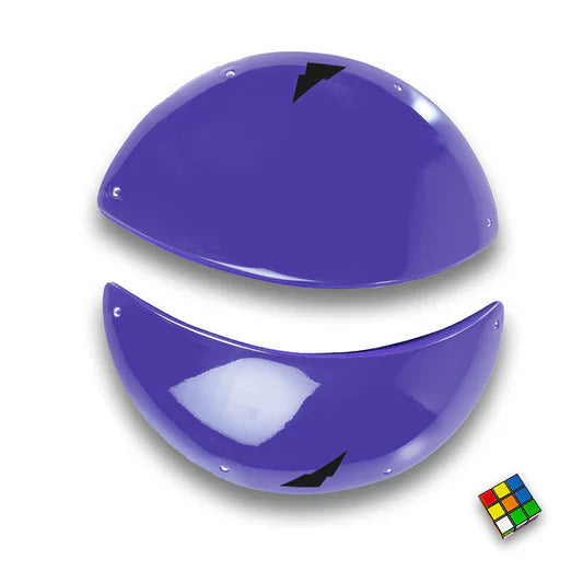 Basic Crescent 90/90 500 fibreglass climbing hold - product photo